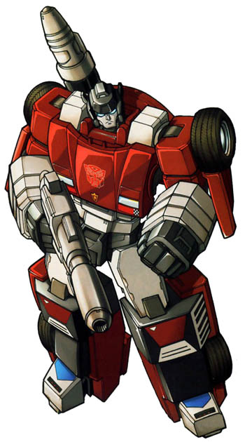 transformers g1 red car