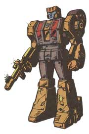 Utánégető - Afterburner - Robot mode in Marvel Comics