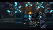 Cybertron Adventures Decepticon Mission 4 Skywarp in Robot Mode