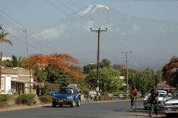 Moshi view kilimanjaro