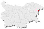 Varna location in Bulgaria