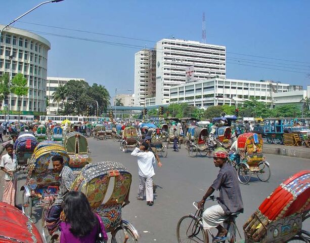 File:A Street of Dhaka.jpg