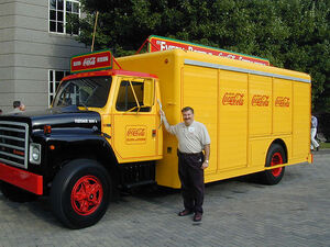 International-Harvester S-Series Coca-Cola truck
