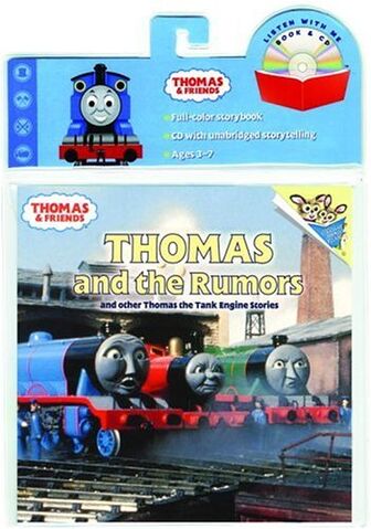 File:ThomasandtheRumorsandOtherThomastheTankEngineStoriesbookandCD.jpg