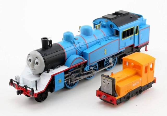 File:HobidasNGaugeOigawaRailwayThomasAndRusty.jpg