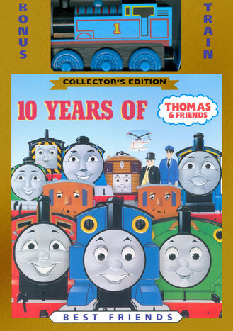File:10YearsOfThomasDVDWithWoodenRailwayThomas.jpg