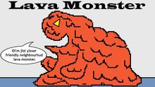 Lavamonster