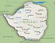 Zimbabwemap