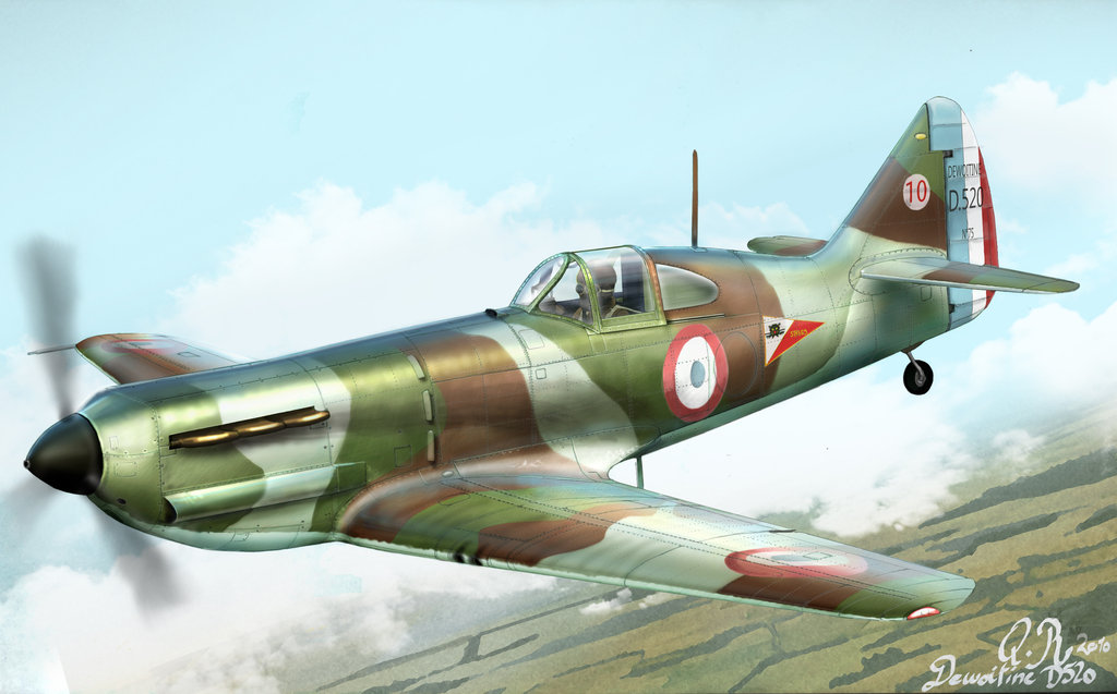 Dewoitine D.520 | Turtledove | Fandom powered by Wikia