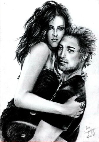 File:R Pattinson et K Stewart 3 by crayon2papier.jpg