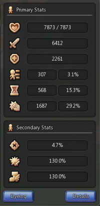 Primary Stats