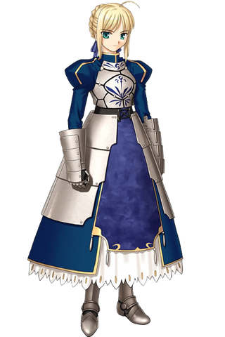 Fichier:Saber armure (Fate stay night).png