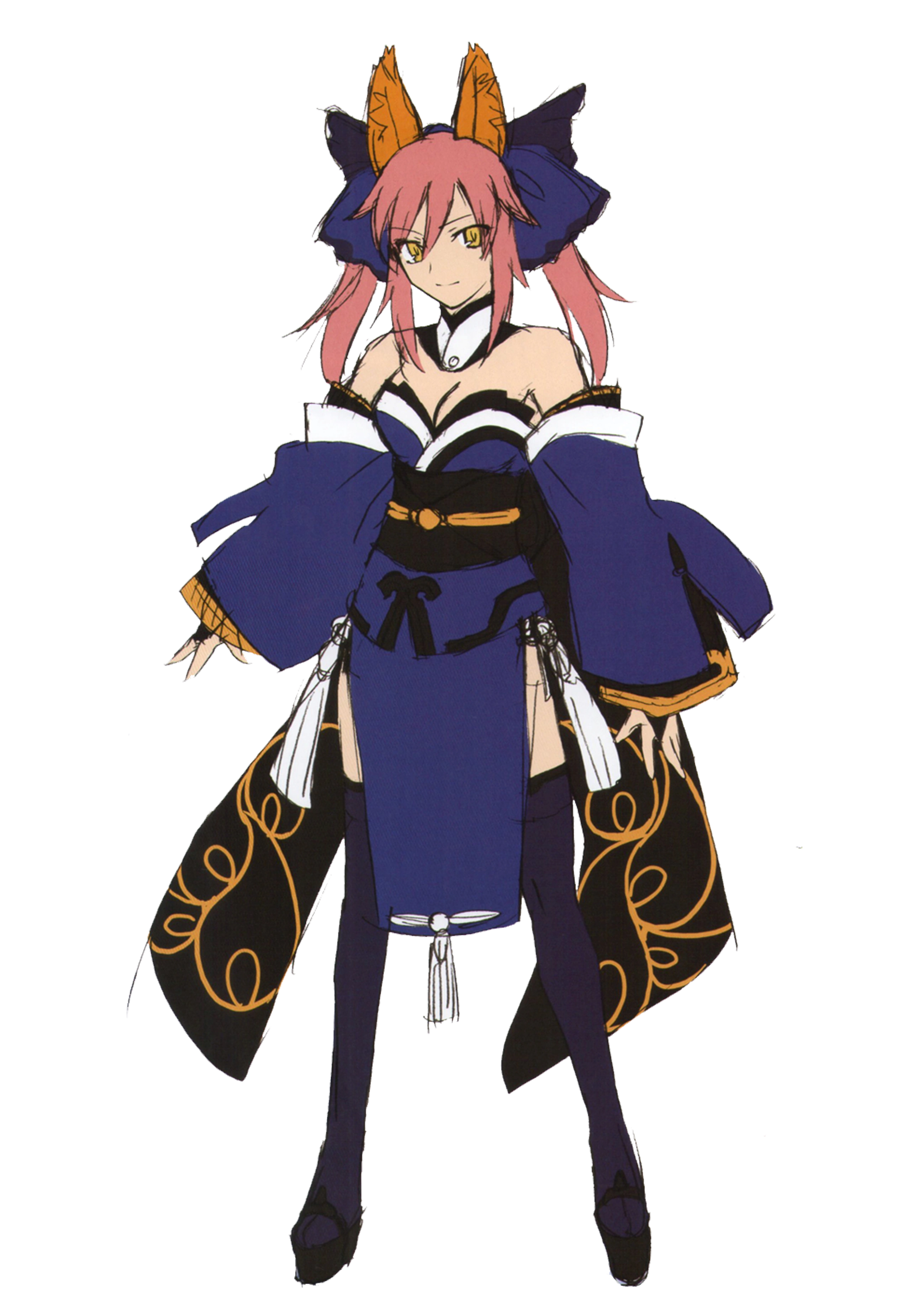 Did you know that Tamamo's original design was almost a saberface