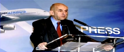 A Louis Gallois, président d´EADS, entretien dans le Figaro du 27 mars 2008