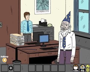 Citizen Ugly Mark and Leonard's office
