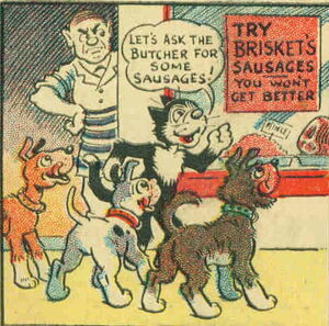 Korky the cat1940