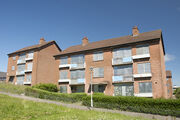 Houses in easterhouse, ready to be knocked down