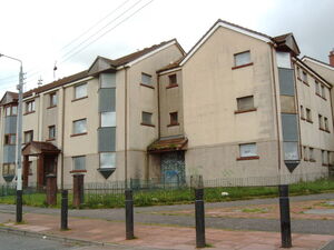 Boarded Up Flats in Drumchapel - geograph org uk - 444171 (1)