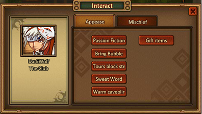 Slave interact
