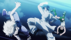 87 - Knuckle vs. Killua and Gon