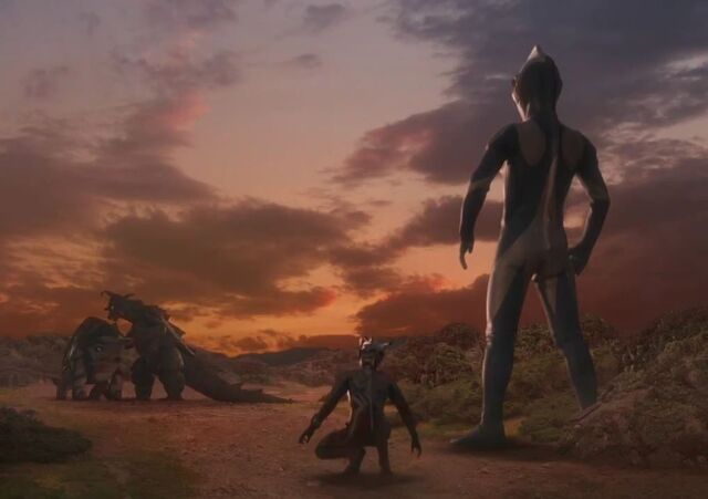 File:Ultraman Saga-Gomess and Gubila Screenshot 002.jpg