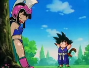 Chichi and Goku