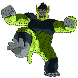 Cell oozaru by db own universe arts-d3ffjm9