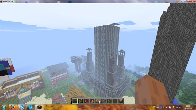 File:Minecraft Unterganger City skyscraper.jpg