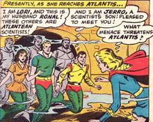 Super girl atlantis