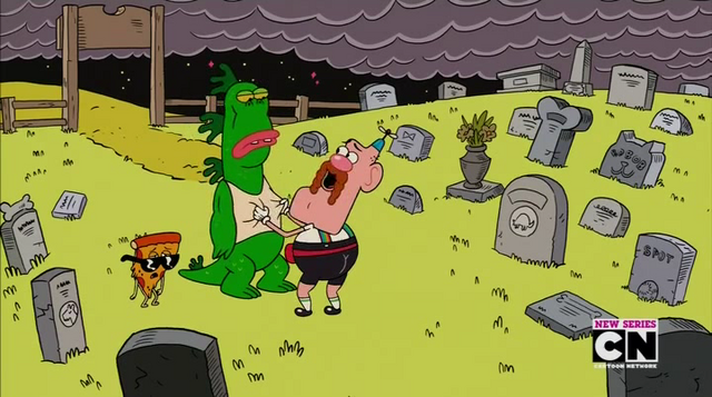 File:Uncle Grandpa, Belly Bag, Mr. Gus, and Pizza Steve in Tiger Trails 12.png