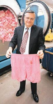Arpaio underwear