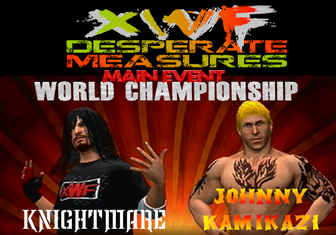 Desperate measure 2012 main event