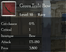 Green Trule Bow