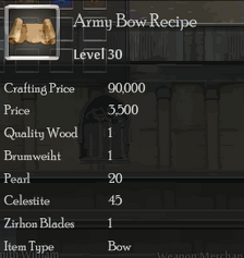 Army Bow Rec