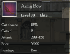 Army Bow