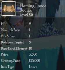 Flaming Lance Rec