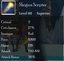 Shogun Scepter
