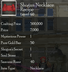 Shogun Necklace Rec