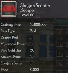 Shogun Scepter Rec