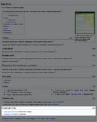 The same article, with a near-bottom section highlighted
