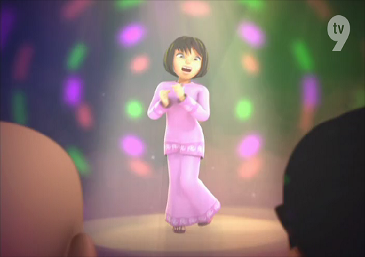 Image - 0813 cikgu melati menari terompah.png Upin Image - 0813 cikgu melati menari terompah.png Upin