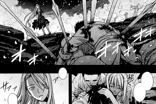 File:Yukihime in front of Touta's injured family.png