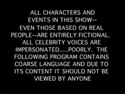 Southpark disclaimer