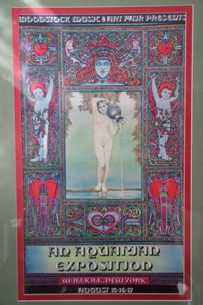 Original woodstock poster