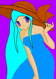 Anime Girl Sunhat base by ArT cHiCk95