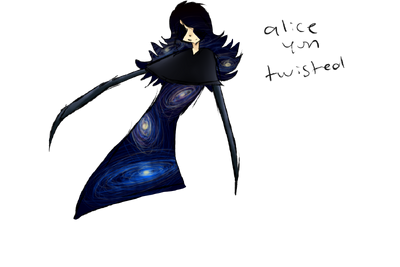Alice twisted transparent