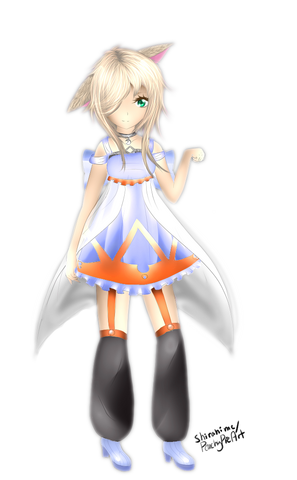 File:Utau art request nana nekore transparent ver by peachypieart-d7d8g49.png