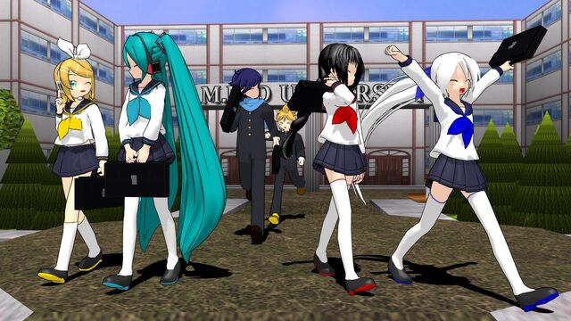 File:Emiko, Yun and the vocaloids are out of school.jpg