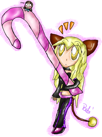 File:Saruma Kisekine hold candy cane.png