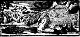 German-woodcut-of-a-werewolf